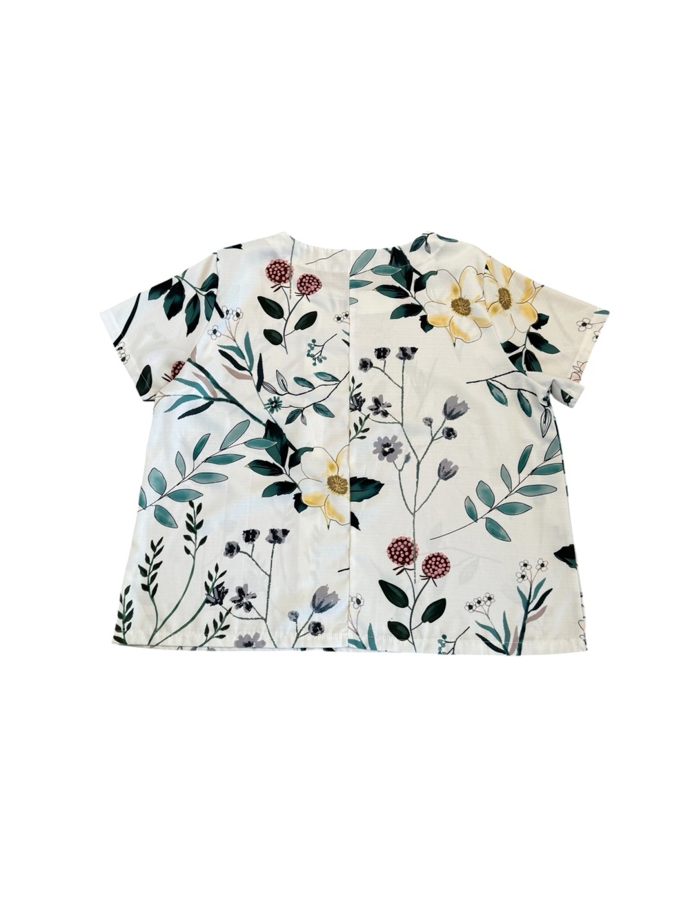 🫶🏻 Foral Button Blouse - Picture 3 of 4